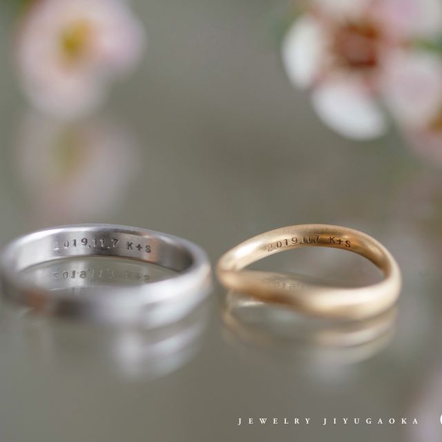 【Cayof(カヨフ)の口コミ】 SNSで指輪を探していた際に、カヨフさんの指輪のデザインや2人の好みに合…