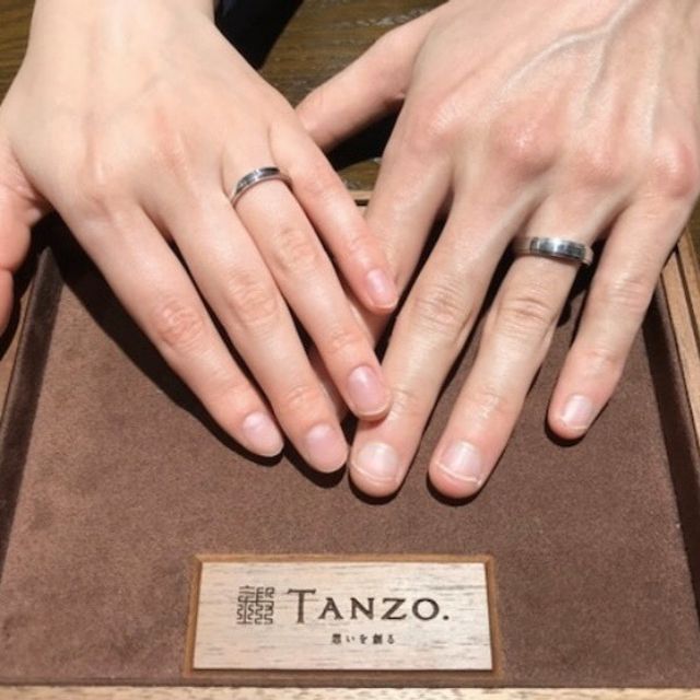 【TANZO.(鍛造指輪)の口コミ】 指輪の素材、デザイン、カーブの有無、ミルの有無、等々さまざまな選択肢…