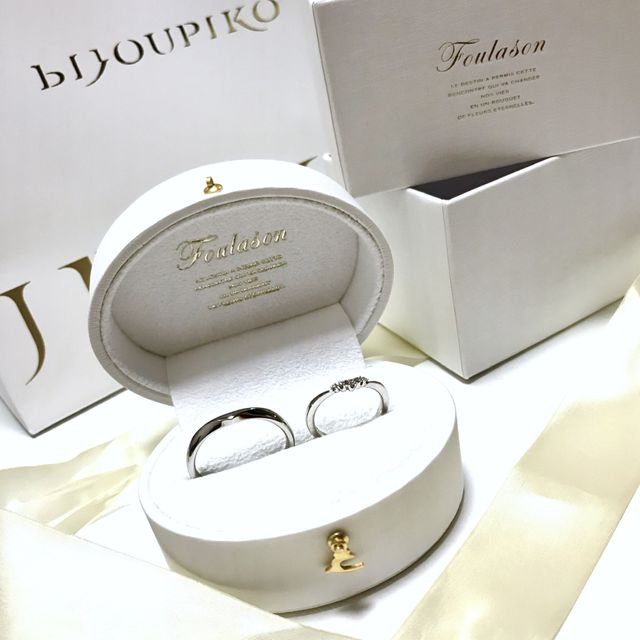 【Foulason(フレゾン)の口コミ】 普段指輪はあまりつけないタイプなので
色んなデザインがあってとっても迷…