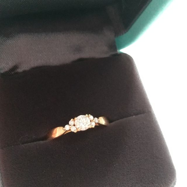 【ティファニー(Tiffany & Co.)の口コミ】 ゴールドの指輪を探していて、一目惚れでした。ピンクゴールドですが、ピ…
