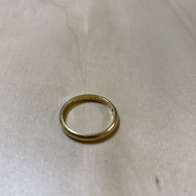 【カルティエ(Cartier)の口コミ】 ゴールドの指輪でシンプルで飽きないデザインの指輪を探していたら、カル…