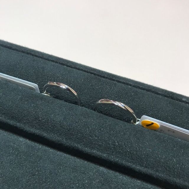 【TRECENTI(トレセンテ)の口コミ】 シンプルなデザインの指輪を探していたので、ダイヤなしまたはダイヤの数…