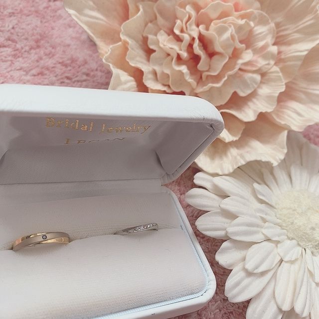 【LEGAN(レガン)の口コミ】 いろいろな種類の指輪があってかなり悩みましたが、指輪の形、細さ、ダイ…