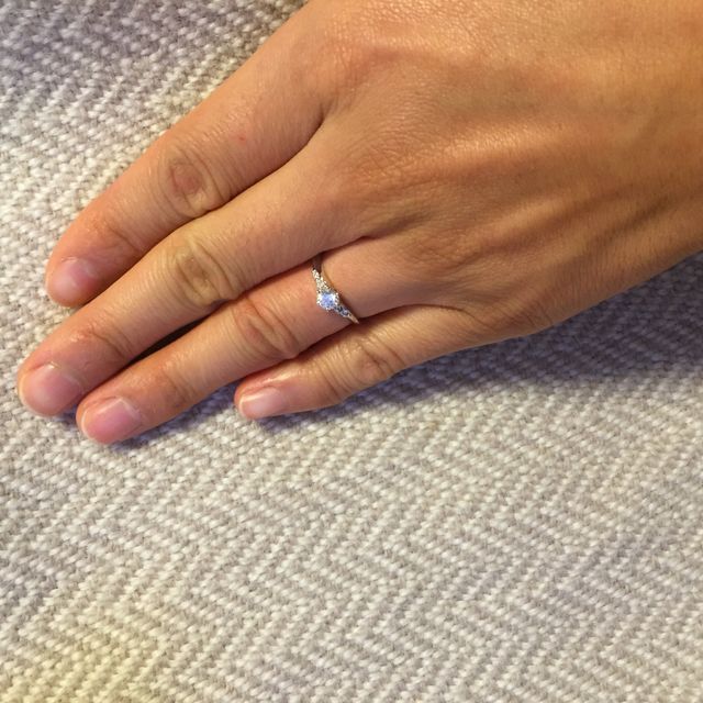 【ヴァンドーム青山(VENDOME AOYAMA)の口コミ】 大きい手を華奢に見せたかったので、ウェーブのラインのものを希望しまし…