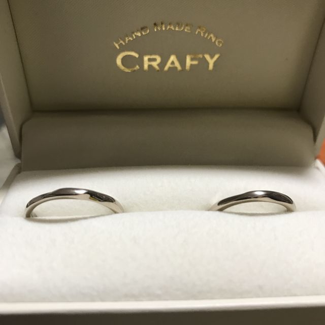 【CRAFY(クラフィ)の口コミ】 かねてから手作りしたいと話をしておりました。インスタでたくさんの指輪…