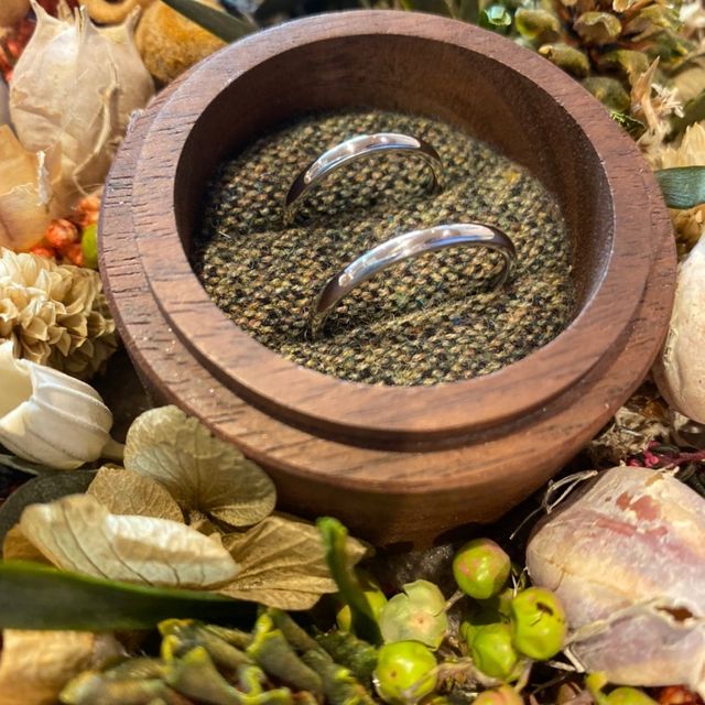 【鎌倉彫金工房の口コミ】 長くつけるものなので、シンプルでスッキリしたデザインがいいかなと思っ…