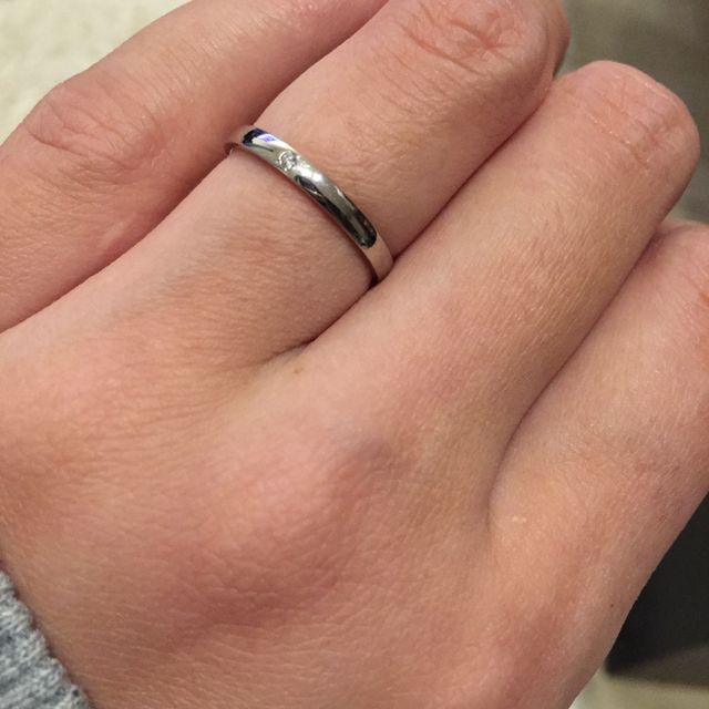 【Ptau(ピトー)の口コミ】 毎日身につけ、長年身につけるものなので、飽きのこないシンプルなデザイ…