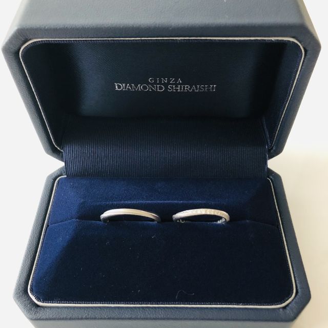 【銀座ダイヤモンドシライシの口コミ】 婚約指輪を銀座ダイヤモンドシライシさんで購入させていただき、妻もとて…