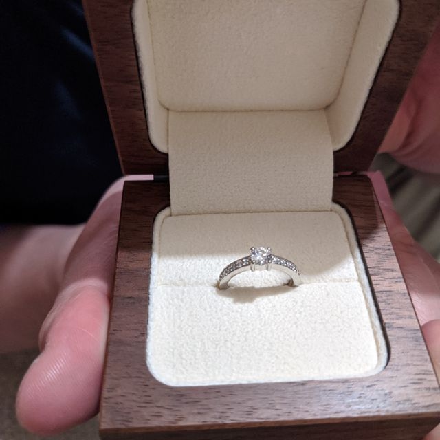 【Sustaina(サスティナ)の口コミ】 ラボグロウンダイヤモンドと、クラシカルなデザインが気に入って購入しま…