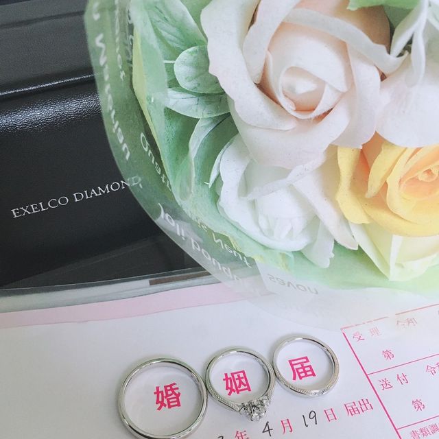 【エクセルコダイヤモンド(EXELCO DIAMOND)の口コミ】 価格がお手頃な割にはダイヤモンドのカットも素晴らしく、結婚指輪のデザ…