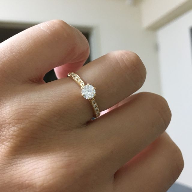 【BIJOUPIKO(ビジュピコ)の口コミ】 ゴールドの指輪が欲しかったこと、指輪のデザイン、エタニティータイプ、…