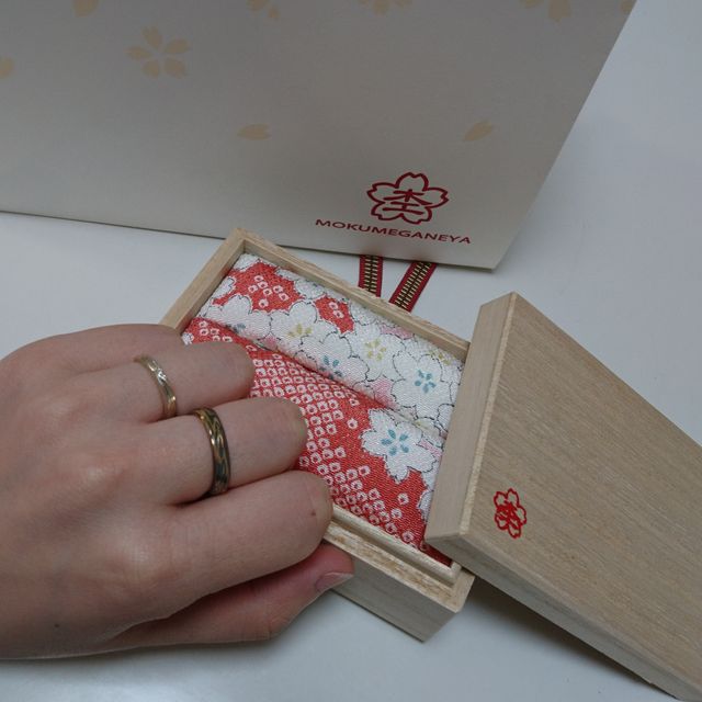 【杢目金屋(もくめがねや)の口コミ】 正直なところ、私は別のブランドの指輪を希望していましたが、旦那さんの…