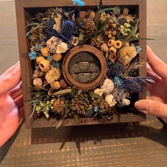 【鎌倉彫金工房の口コミ】 シンプルなデザインが良かった為、ブランドリングではなく二人で思い出が…