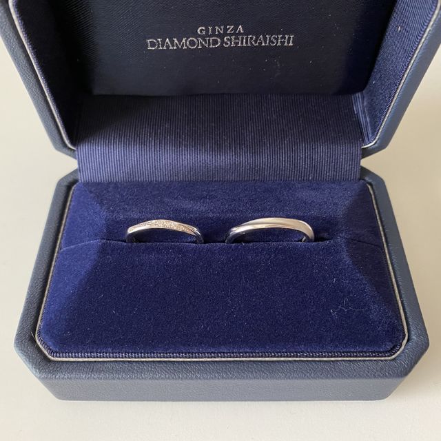 【銀座ダイヤモンドシライシの口コミ】 毎日身につけるものなので、シンプルなデザインのものを探していました。…