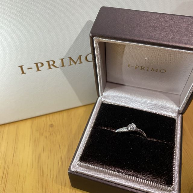 【アイプリモ(I-PRIMO)の口コミ】 指輪は一言でいうと一目惚れでした。色んな指輪をネットで見ていましたが…