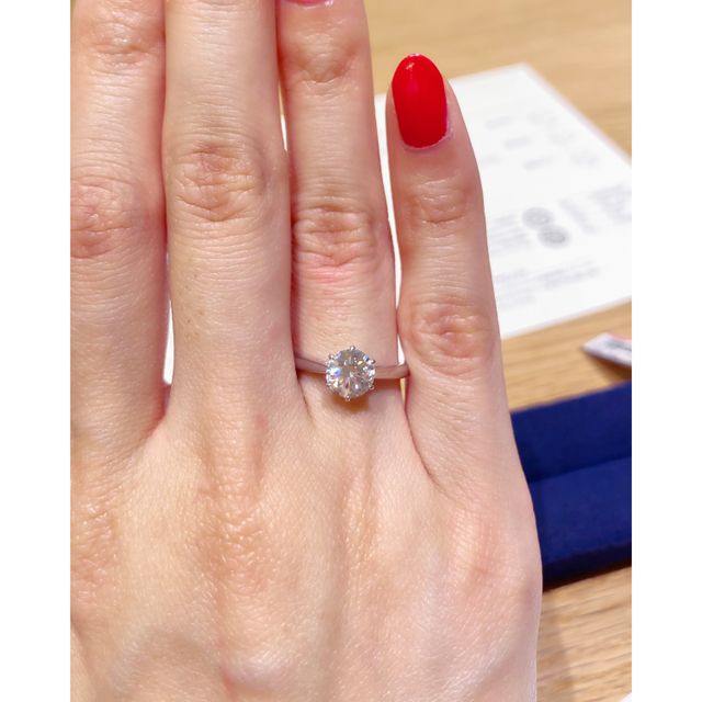 【Princess Bijou(プリンセス・ビジュー)の口コミ】 プリンセスビジューのシンデレラはHPで見て試着したいと思っていたリング…