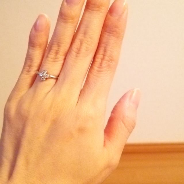 【ティファニー(Tiffany & Co.)の口コミ】 以前、ティファニーの指輪を見たとき、素敵なデザインが沢山あったので婚…