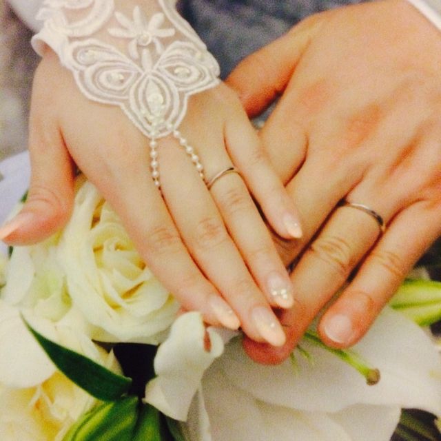 【4℃ BRIDAL(ヨンドシーブライダル)の口コミ】 付き合い始めて初めてのプレゼントが4°Cの指輪だったので、結婚指輪も…