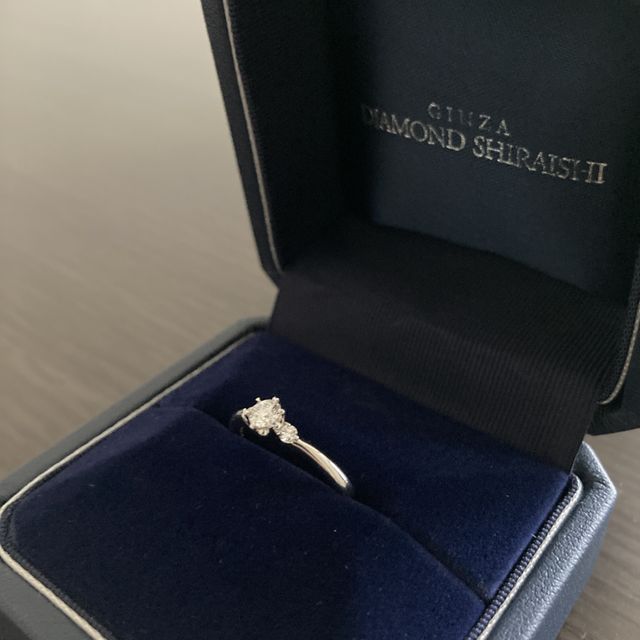 【銀座ダイヤモンドシライシの口コミ】 値段も手が出しやすいのと、製品の価値をしっかり見出せる指輪だと思いま…