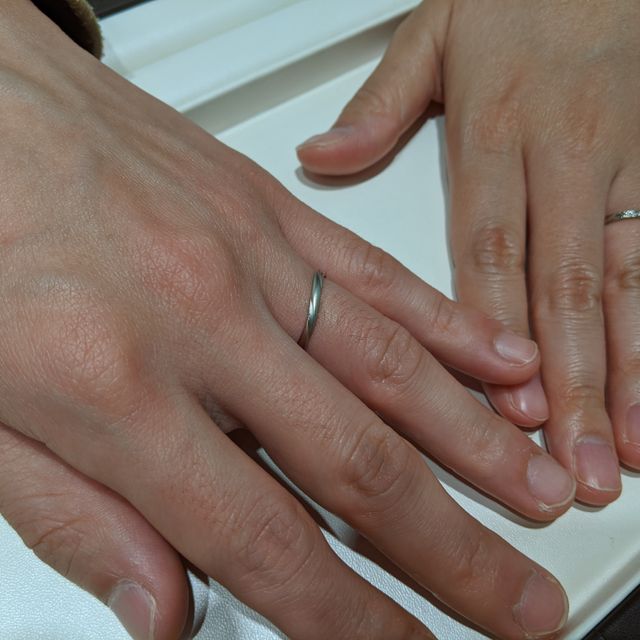 【LUCIE(ルシエ)の口コミ】 自分たちの予算範囲内でお互いが納得したデザインを見つけることができま…