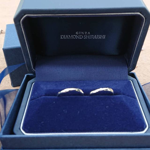 【銀座ダイヤモンドシライシの口コミ】 あらかじめネットで気になる指輪をチェックして行きました。いざ自分の指…