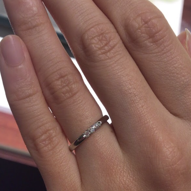 【MIKIMOTO(ミキモト)の口コミ】 まずは、日本人にフィットした形とのことで、大変指通りがよかったです。…