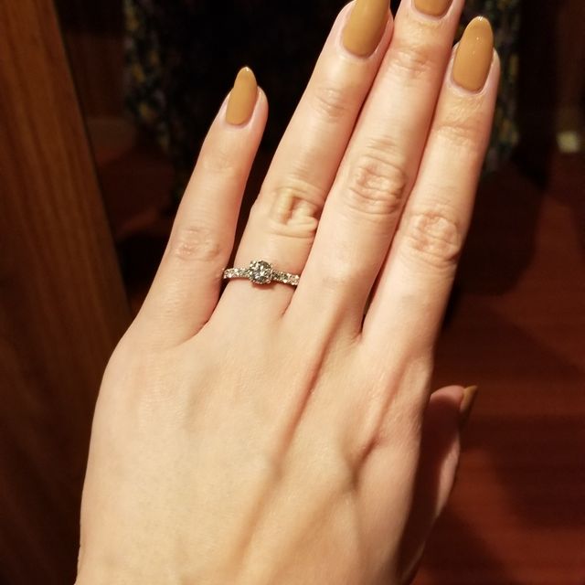 【アイプリモ(I-PRIMO)の口コミ】 何店舗か探し回って、1番好きなデザインで、お値段も予算内に収まったので…