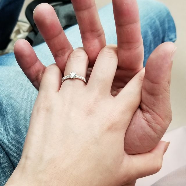 【アイプリモ(I-PRIMO)の口コミ】 何店舗か探し回って、1番好きなデザインで、お値段も予算内に収まったので…