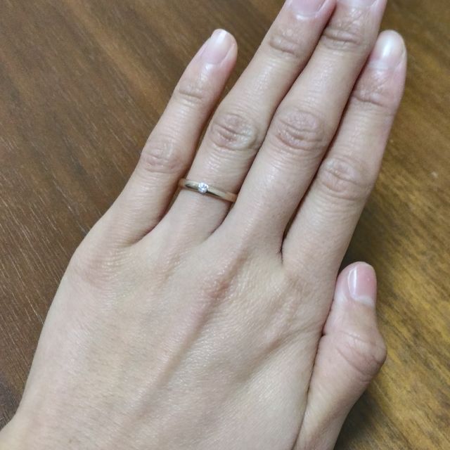 【COCKTAIL(カクテル)の口コミ】 まずは価格です。ペアで買ってもお求めやすかったです。婚約指輪とは違い…