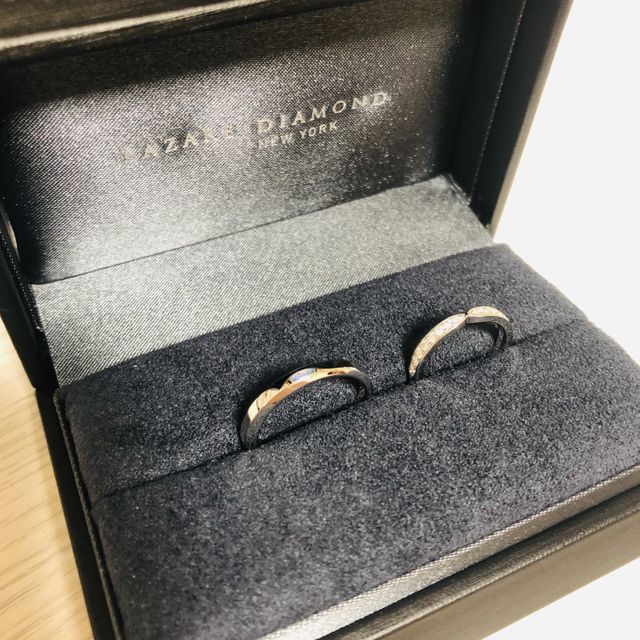 【ラザール ダイヤモンド(LAZARE DIAMOND)の口コミ】 指輪のデザインで決めました！ほかの店舗も回りましたが、一番品が良く、…