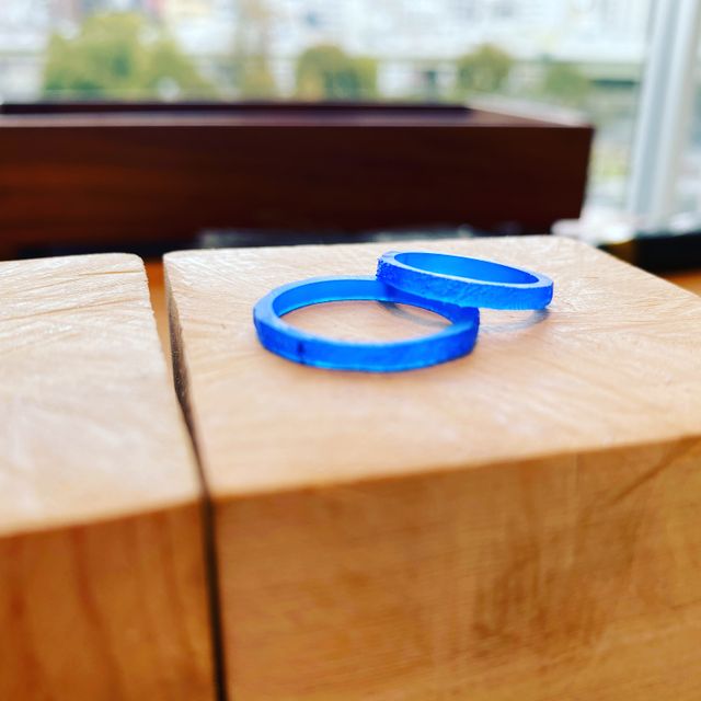 【uchimari(ウチマリ)の口コミ】 素材や色味、デザインを考えて手作りすることで世界で一つの指輪ができ、…