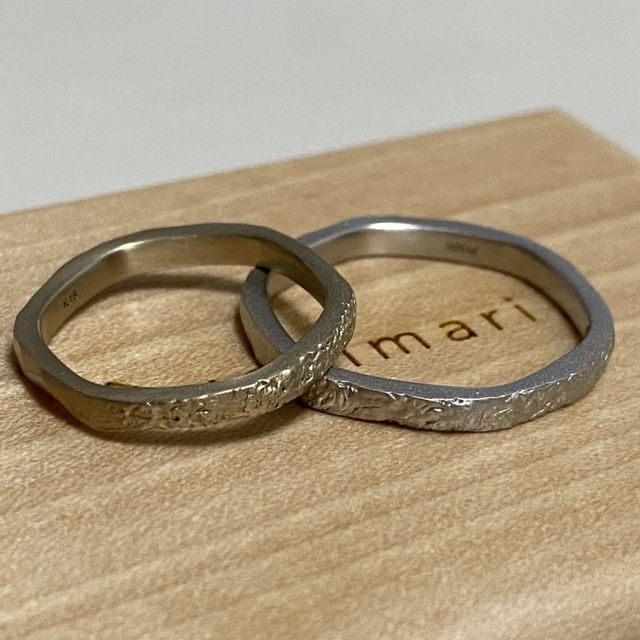 【uchimari(ウチマリ)の口コミ】 素材や色味、デザインを考えて手作りすることで世界で一つの指輪ができ、…