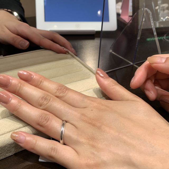 【TRECENTI(トレセンテ)の口コミ】 トレセンテさんの指輪は付け心地が良いと聞いていましたがあまり気にして…