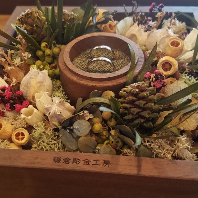 【鎌倉彫金工房の口コミ】 手作りで思い出にもなりますし、世界で１つだけという特別感など、ブラン…