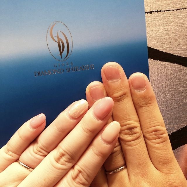 【銀座ダイヤモンドシライシの口コミ】 主人も私も結婚指輪に対してのこだわりがなく、どういったものを選べばい…