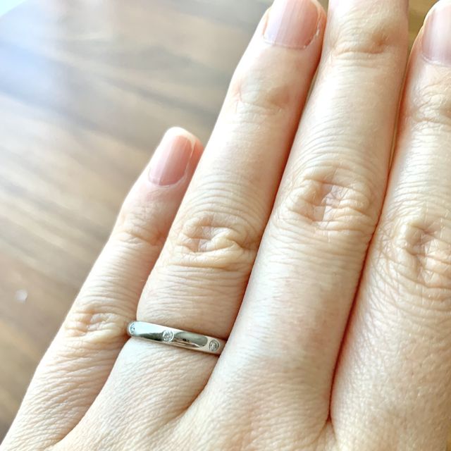 【ヴァン クリーフ＆アーペル(Van Cleef & Arpels)の口コミ】 婚約指輪は同ブランドのクチュールを選びました。マリッジリングも同ブラ…