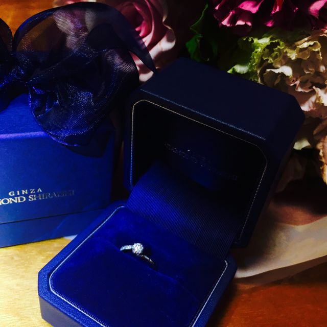 【銀座ダイヤモンドシライシの口コミ】 誕生石がダイヤモンドということもあり、ダイヤにこだわりたかったため、…