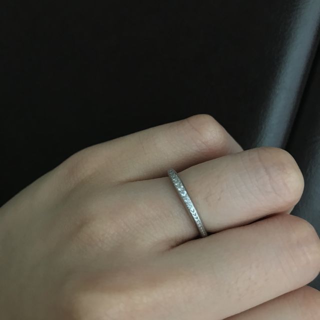 【エクセルコダイヤモンド(EXELCO DIAMOND)の口コミ】 ストレートタイプで、細くて指あたりの良いものを選びました。内甲になっ…