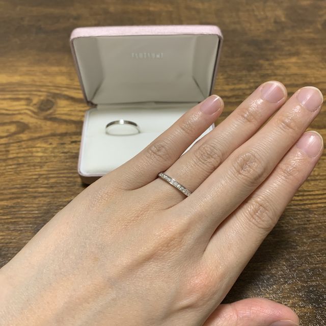 【ジュエリーツツミ(JEWELRY TSUTSUMI)の口コミ】 素材がプラチナであることがもっとも優先したことです。デザインに関して…