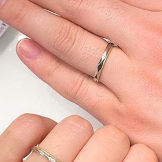 【CHER LUV(シェールラブ)の口コミ】 たくさん試着した中で、2人がいいねってなったのはこのリングでした。
「A…