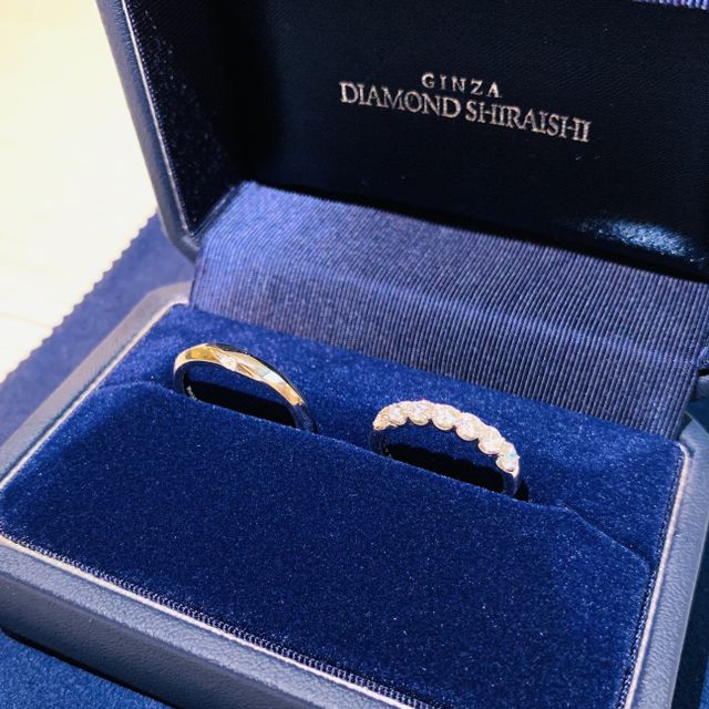 【銀座ダイヤモンドシライシの口コミ】 複数ブランドを見た後にたまたま来店しましたが、ダイヤモンドの輝きが非…