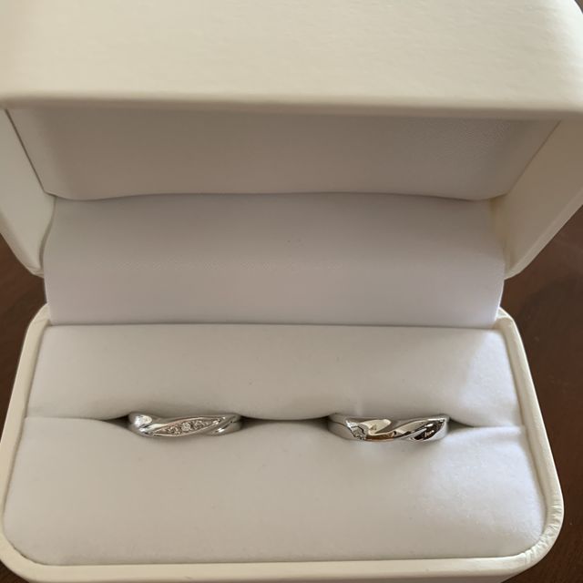 【結婚指輪手作り.comの口コミ】 普段からオリジナルが好きだったので、指輪も既製の物より手作りしようと…