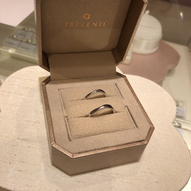 【TRECENTI(トレセンテ)の口コミ】 指輪のデザインが気に入ったので購入しました。
店員さんの愛想もとても良…