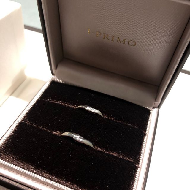 【アイプリモ(I-PRIMO)の口コミ】 デザインは二人で手を取り合っている姿を表しています。
我々が目指す夫婦…