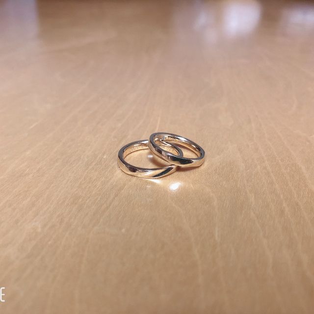 【THREE TREES(スリーツリーズ)の口コミ】 一点物に限る物が作れる！デザインを一から考えて作れました！ゴールドリ…