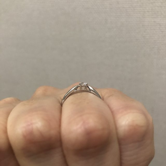 【ティファニー(Tiffany & Co.)の口コミ】 彼氏からプレゼントして貰ったので、指輪の決め手を聞いてみるとシンプル…