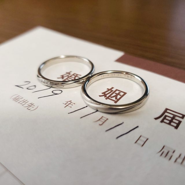 【4℃ BRIDAL(ヨンドシーブライダル)の口コミ】 4℃のジュエリーが好きで、腕時計やネックレスなどを持っていたため、結婚…