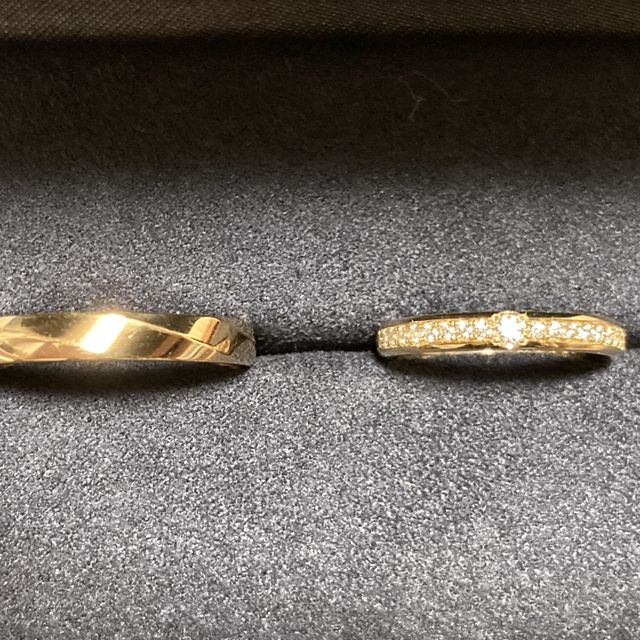 【ラザール ダイヤモンド(LAZARE DIAMOND)の口コミ】 やはりダイヤの輝きがとても素晴らしかったのでダイヤがたくさん入ってる…