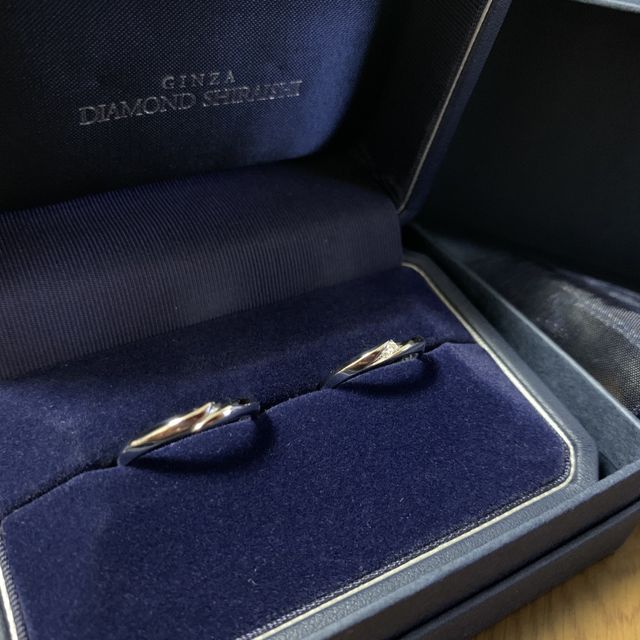 【銀座ダイヤモンドシライシの口コミ】 太すぎず細すぎず、シンプルすぎず華やかすぎない、永く手に馴染みそうな…