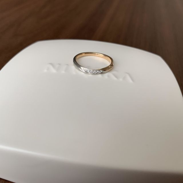 【俄(にわか)の口コミ】 結婚指輪（雪佳景）はゴールドの指輪を探しており、しかしプラチナリング…